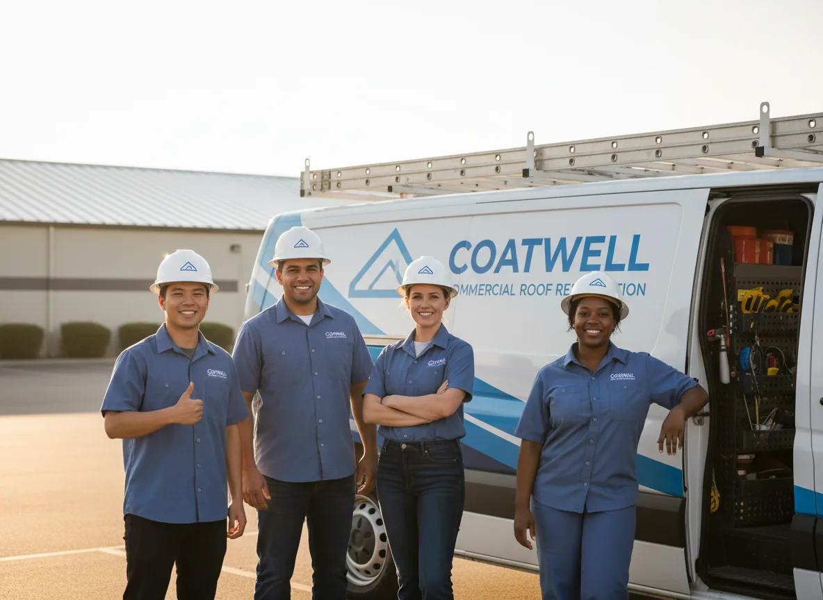 Commercial roof coating company in Gilbert, AR